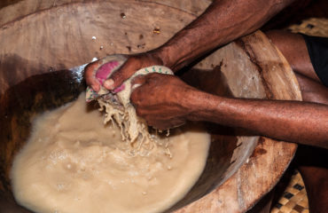Making kava